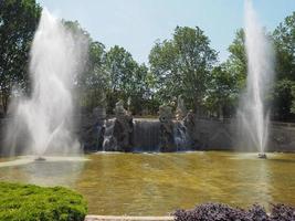 Fontana dei Mesi in Turin foto