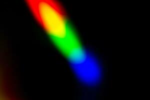 abstrakt verwischen mehrfarbig holographisch Regenbogen zum Overlay Hintergrund foto
