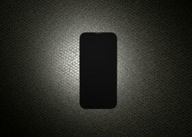 Vollbild-Smartphone-Mockup-Design foto