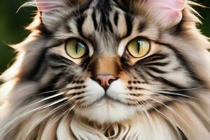 Beliebt Katze Porträts. atemberaubend Foto von Beliebt Haustier Katze Rassen. ai generativ