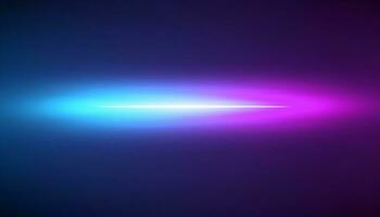 abstact futuristisch Hintergrund mit elektrisch Neon- Wellen, Elektro Licht Wirkung. generativ ai foto