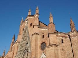 kathedrale von chieri, italien foto
