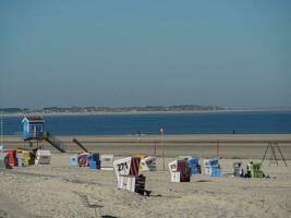 Insel Langeoog in Deutschland foto