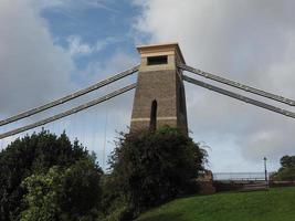 clifton hängebrücke in bristol foto