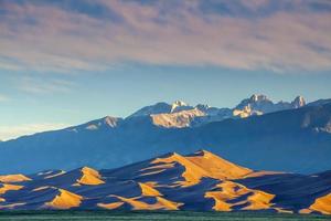 großartiger Sanddünen-Nationalpark in Colorado foto