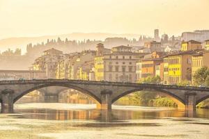 Florenz Stadt Innenstadt Skyline Stadtbild von Italien foto