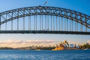 Skyline der Innenstadt von Sydney foto