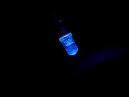 blaues LED-Licht foto