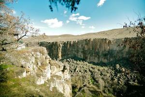 Ihlara-Tal, Kappadokien, ehemalige Siedlung, Türkei - Kappadokien foto