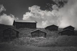 Truthahn, Rize, Sal Plateau - Hochebene Häuser Landschaft foto