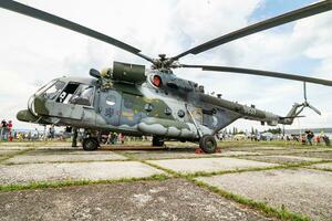 Tschechisch Luft Macht Millionen mi-171 9837 Hubschrauber statisch Anzeige beim Siaf slowakisch International Luft fest 2019 foto