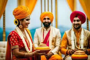 das Hochzeit von das Jahr. KI-generiert foto