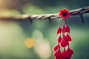 Foto Hintergrund das Sonne, Blumen, das Sonne, das Sonne, das Sonne, das Sonne,. KI-generiert