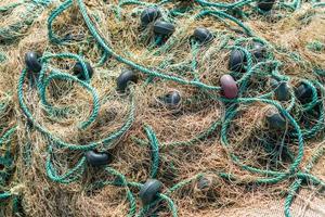 Fischernetze für die industrielle Fischerei foto