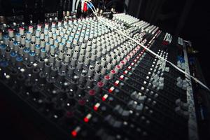 DJ Mixer Musik Mischmaschine foto