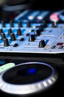 DJ Mixer Musik Mischmaschine foto