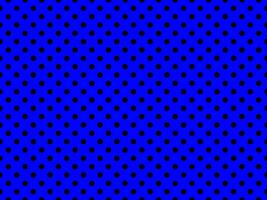 schwarz Polka Punkte Über Blau Hintergrund foto