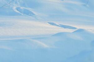 Schnee Textur zum das Hintergrund. Schnee funkeln Hintergrund foto