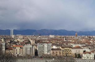 Luftaufnahme von Turin foto