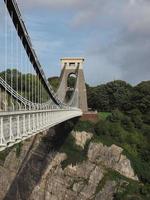 clifton hängebrücke in bristol foto