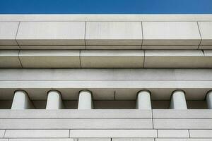 Wahrzeichen architektonisch Detail von ein Monument Gebäude. Hintergrund. ai generativ Profi Foto