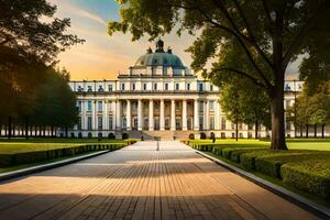 das Universität von Wien im Wien, Österreich. KI-generiert foto