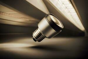 Philips LED Licht Birne. KI-generiert foto