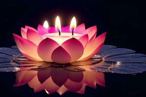 Diwali, das Triumph von Licht und Freundlichkeit foto