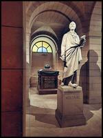 kompliziert architektonisch Detail von das Pantheon, Paris foto