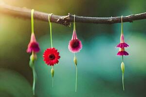 Foto Hintergrund Natur, das Sonne, Blumen, das Sonne, Blumen, das Sonne, Blumen,. KI-generiert