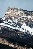 Winter Wunderland im das Savoie Berge foto