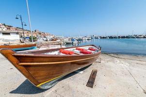 Boote am Hafen foto