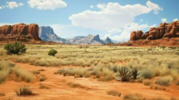Natur Colorado Landschaft Schluchten ai generiert foto