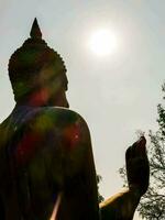 ein Buddha Statue foto