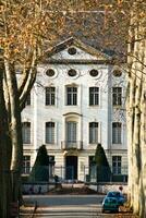 historisch Krankenhaus Eingang im kammerartig, Frankreich foto