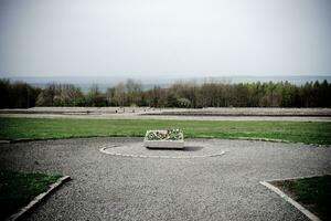 tragisch Echos buchenwald Konzentration Lager Relikt foto