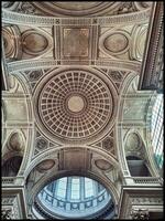 kompliziert architektonisch Detail von das Pantheon, Paris foto