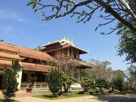 Pagode im Vietnam Szenen foto