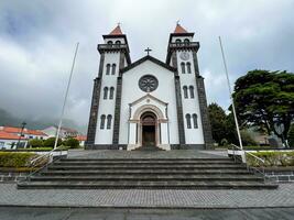 unser Dame von Freude Kirche - - Furnas, Portugal foto