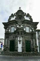 Kirche von Geist Santo - - Ribeira Grande - - Portugal foto