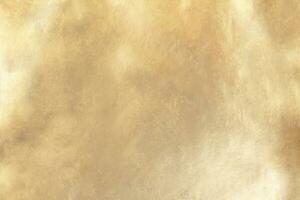Gold glänzend gebürstet, Gradient Hintergrund. abstrakt Aquarell. Jahrgang Papier Urlaub, Reichtum foto
