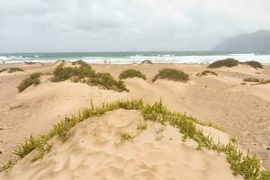 Sand Dünen im Lanzarote foto