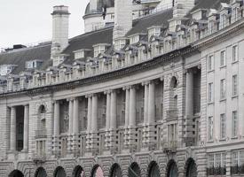 Regent Street Crescent in London foto