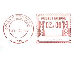 Frankiermaschine Briefmarke foto