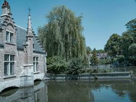 das Stadt von Brügge im Belgien foto