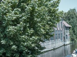 das Stadt von Brügge im Belgien foto