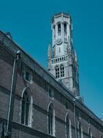 das alt Stadt von Brügge im Belgien foto