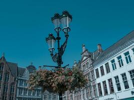 das Stadt von Brügge im Belgien foto