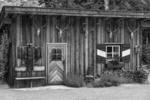 das österreichisch Alpen in der Nähe von Gosau foto