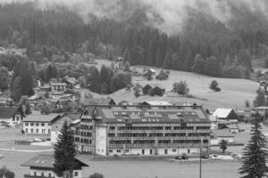 das österreichisch Alpen in der Nähe von Gosau foto